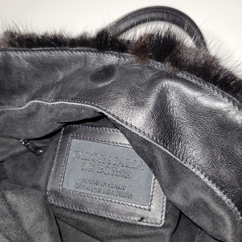 Falor Italia Le Borse Mink Handbag - Picture 9 of 9